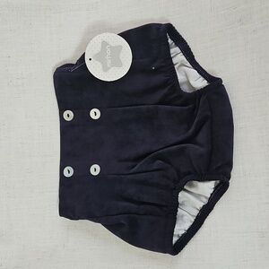 NWT Navy Blue Diaper Cover/Shorts 12 Months